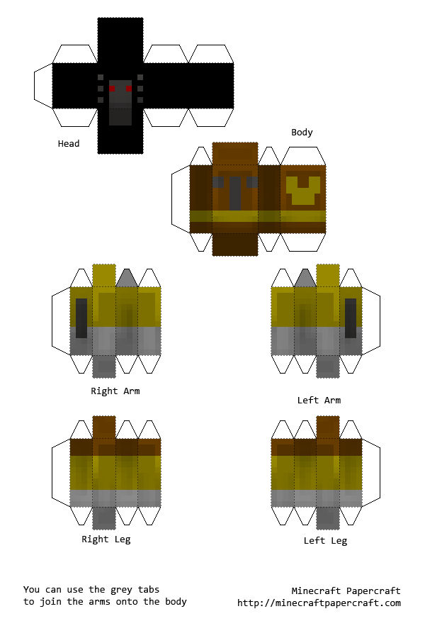 Sun Paper Pattern Minecraft PAPERCRAFT: sunstorm by TOXICWASTERTHESEEKER on DeviantArt