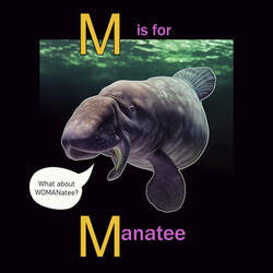 M is for Manatee