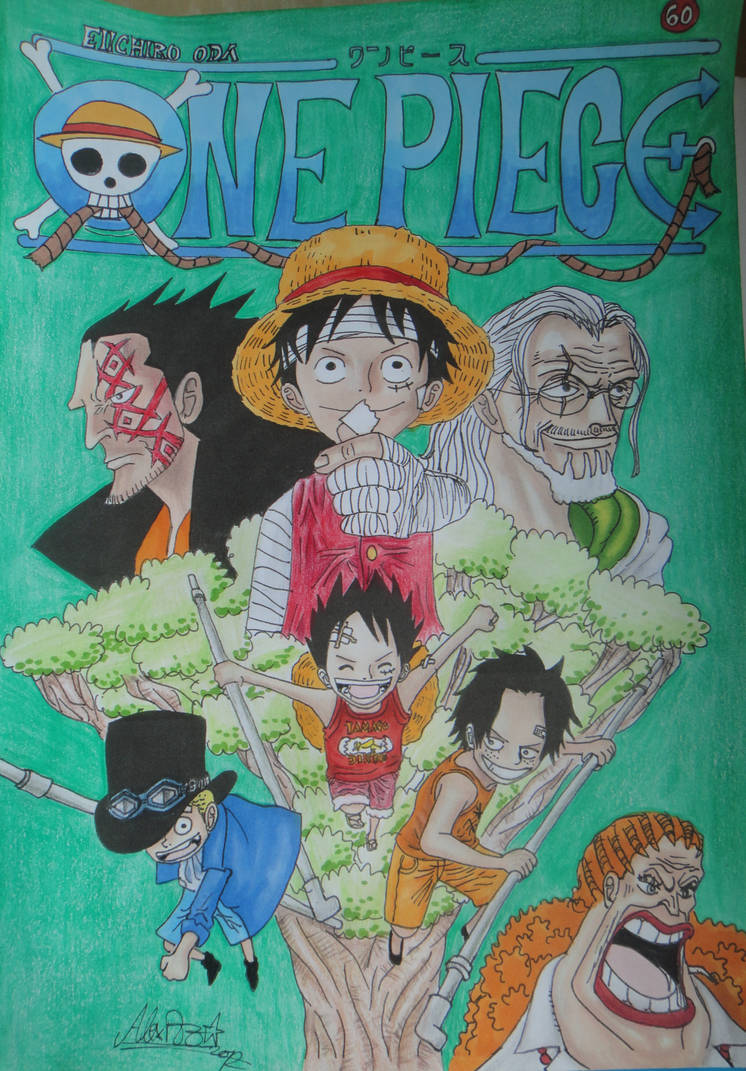 One Piece Vol 60 Cover By Onepiecerin On Deviantart