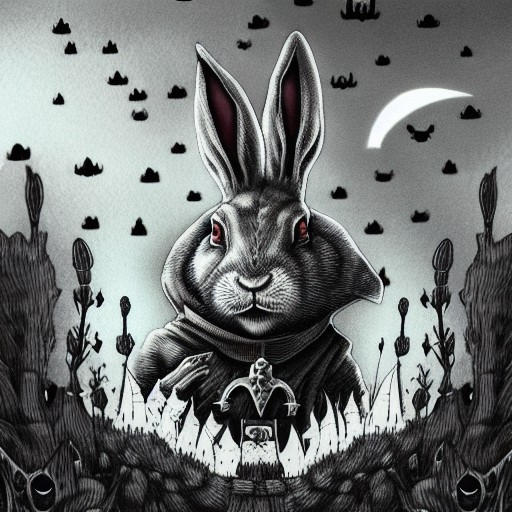 all hail Lord rabbit by adamkent13 on DeviantArt