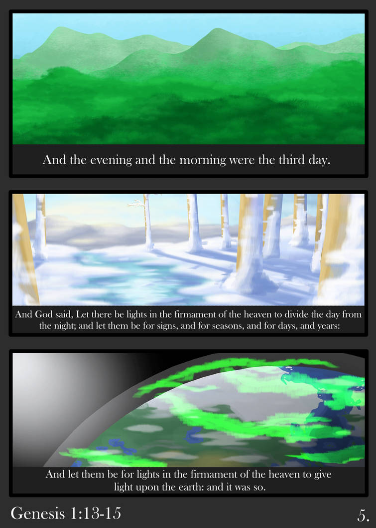 HBTCB: Genesis 1:13-15 by Th3Gl1TcH on DeviantArt