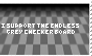 Endless Grey Checker Board