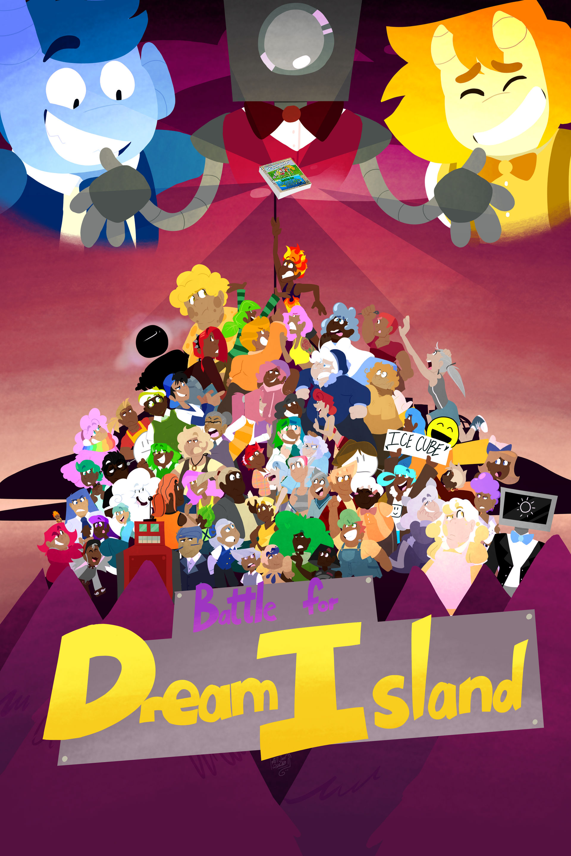10 Years of BFDI by PRNTR-INK on DeviantArt