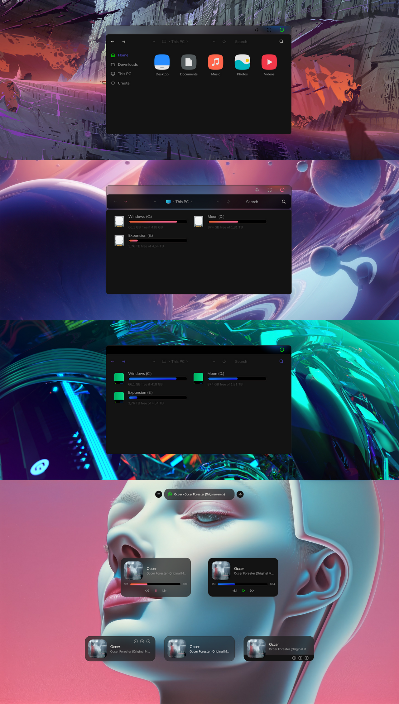 Deepo Theme Concept