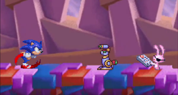 Sonic Vs Rabbid by Dutchbronyfan on DeviantArt