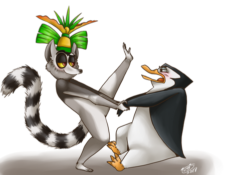 Dance with me Silly Penguin!