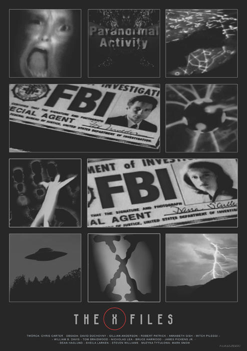 THE X-FILES - Intro - movie poster by P-Lukaszewski on DeviantArt