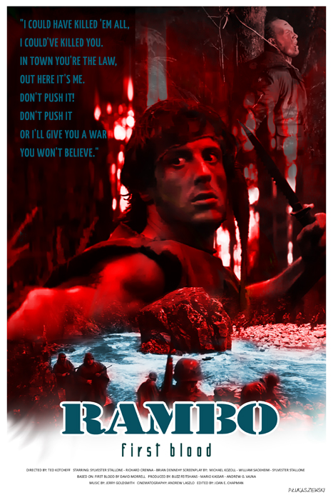 RAMBO - FIRST BLOOD - movie poster