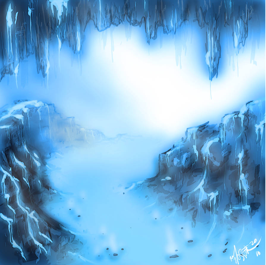 Iced Cave by Orangesnow13 on DeviantArt