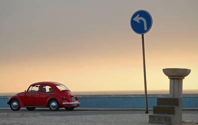 Beetle Goes Beach