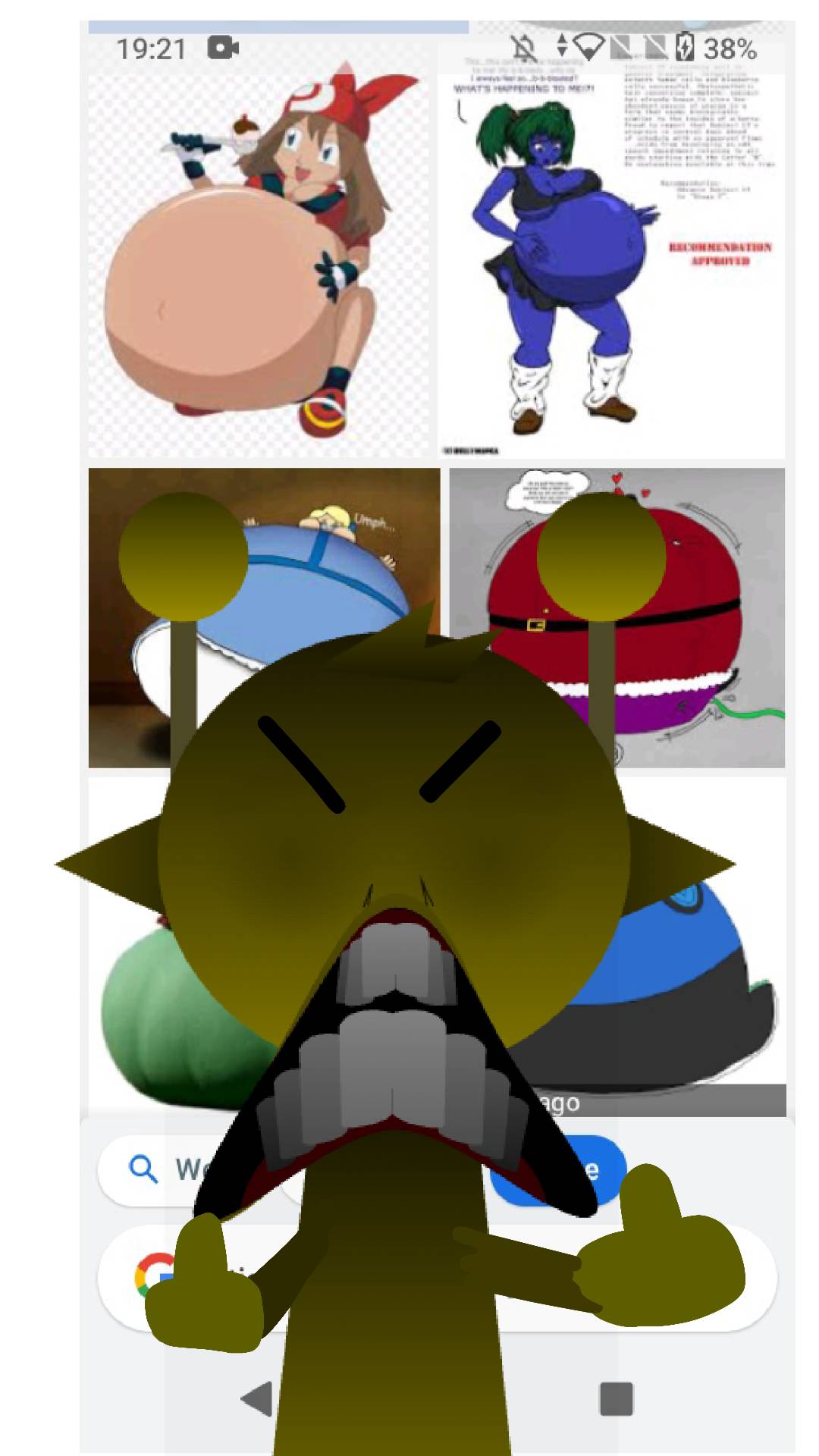 Simon Inflation Deviantart Horror Simon hates inflation art by smarterhall on DeviantArt