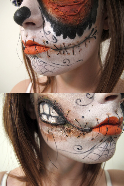 Sugarskull makeup