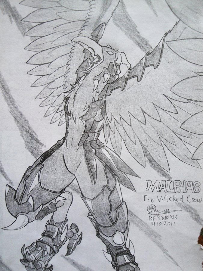 Malphas : The Wicked Crow by Raendric on DeviantArt