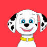 A Happy Dalmatian