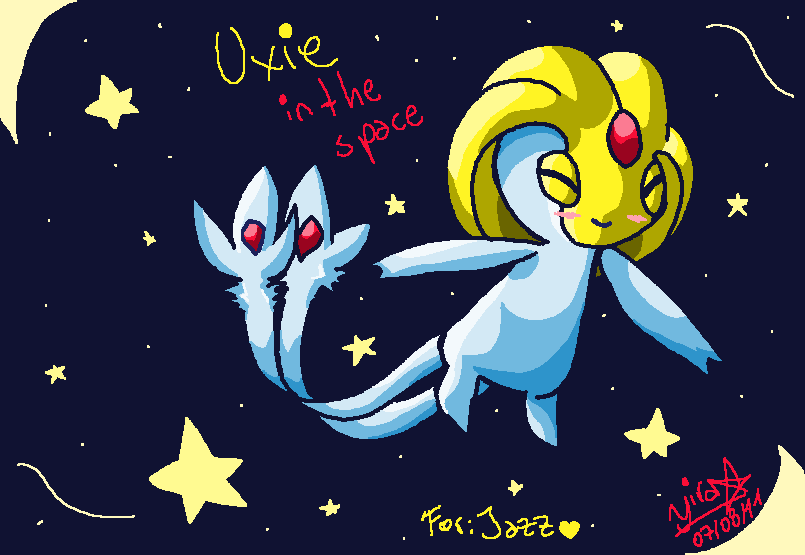 Uxie in the Space