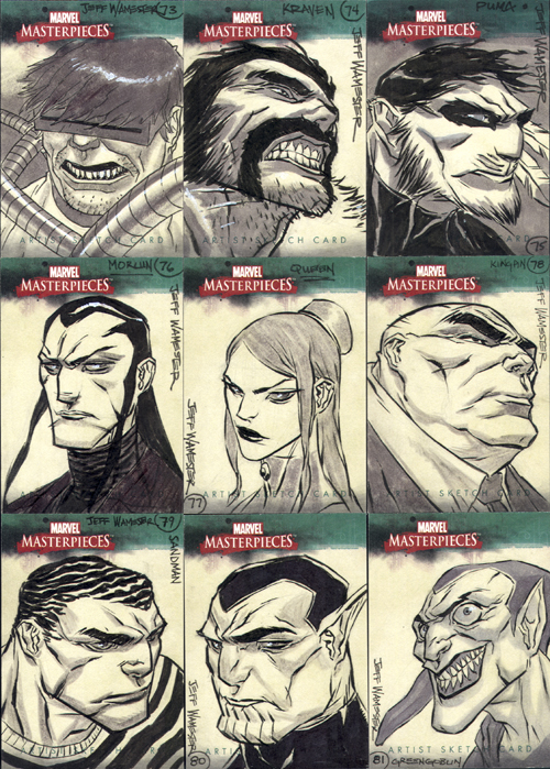 Marvel Masterpieces III Set 9