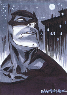 The Bat-Man Sketchcard