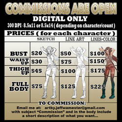 Commission Are Open!