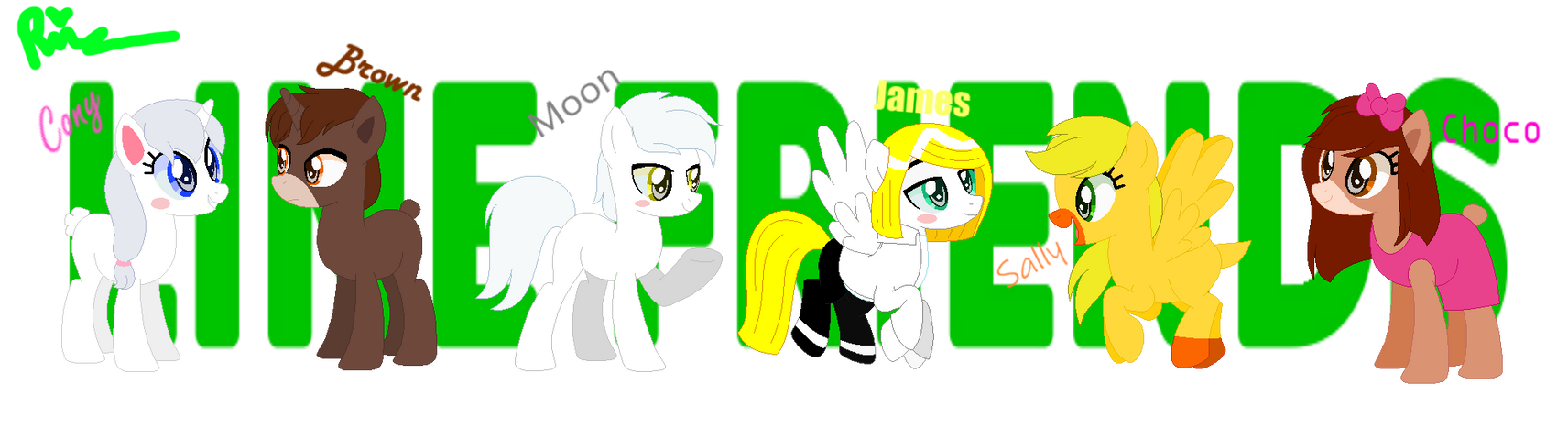 (Line) Line Friends as MLP FIM