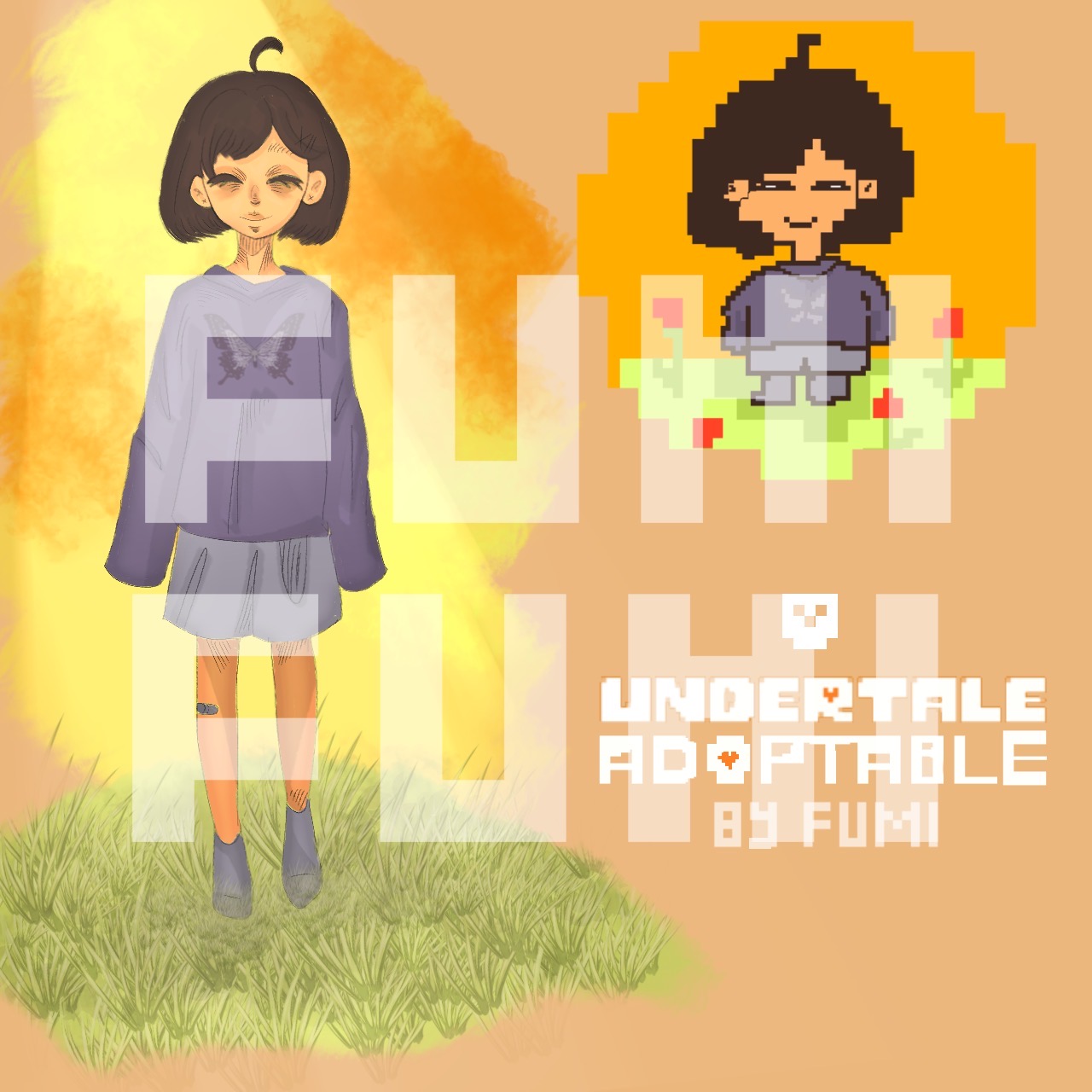 Undertale oc adopt by fumifufu on DeviantArt
