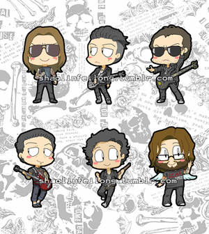 A7X chibis round 2