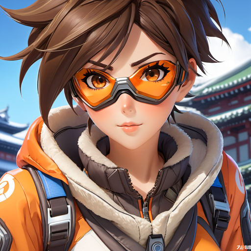 Tracer from Overwatch by Dantegonist on DeviantArt