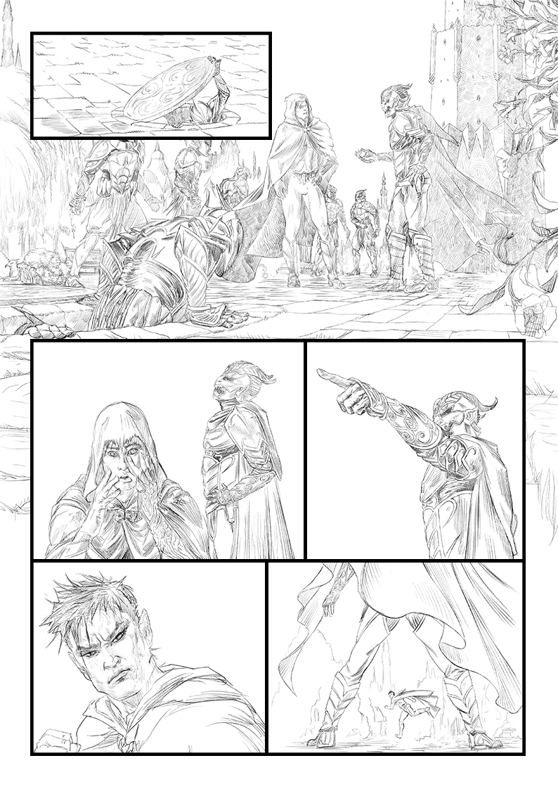 Oro page pencils