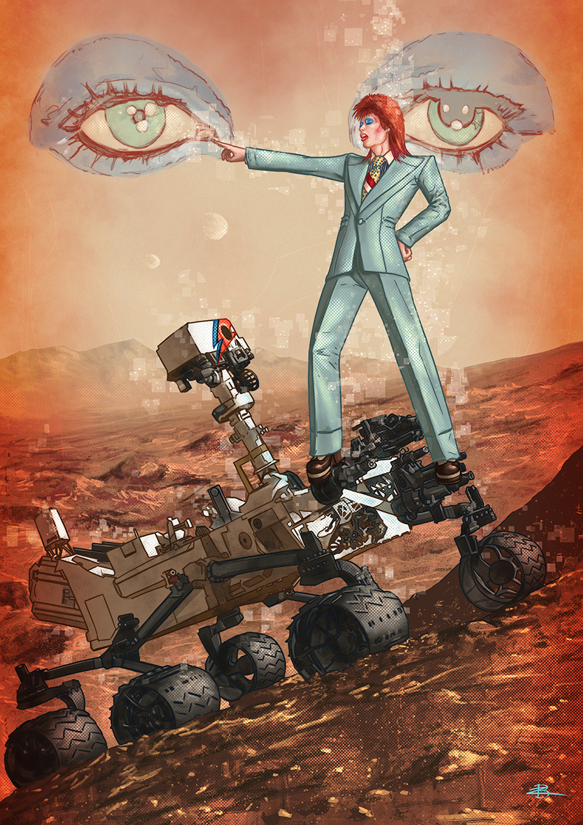 Bowie on Mars