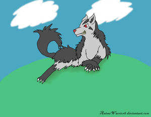 Pokemon-Mightyena(Digital) by AnimeWarrior8