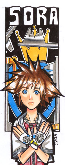 Kingdom Heart-sSora bookmark