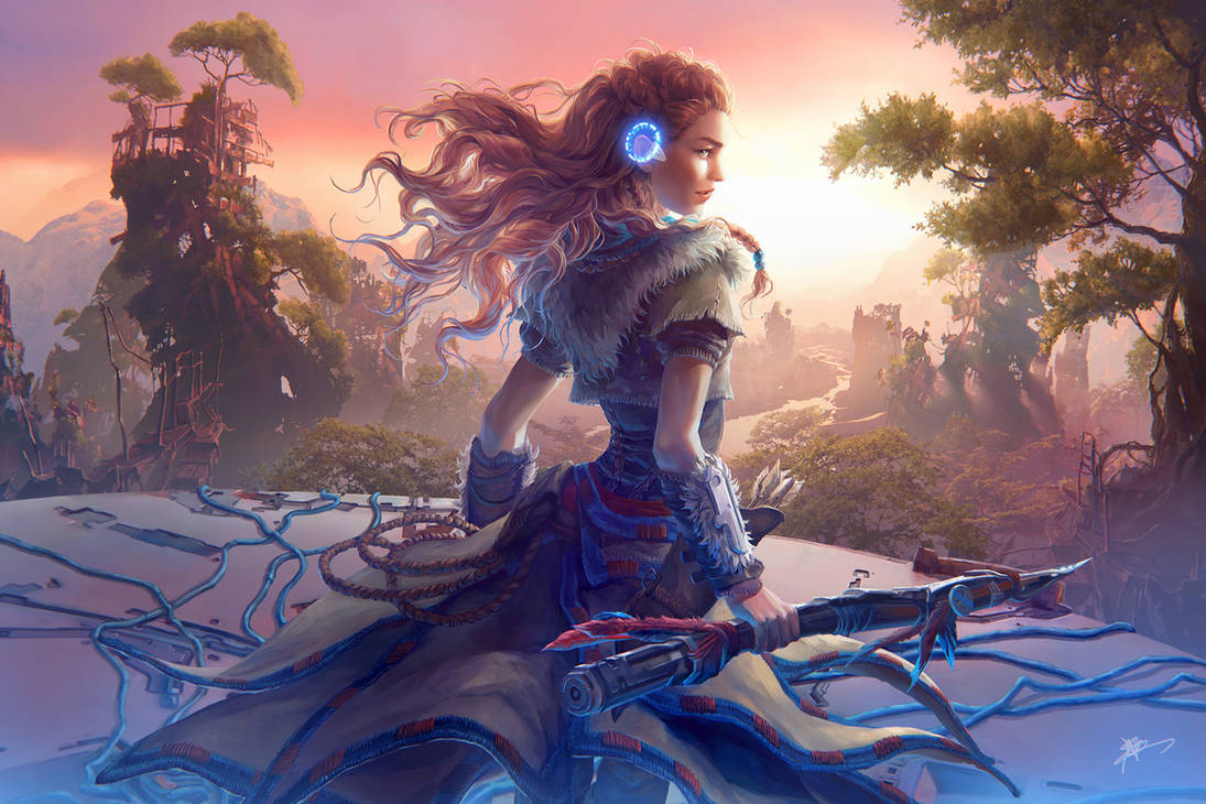 Культивация фэнтези. Horizon Zero Dawn игра. Элой Horizon Zero арт. Элой Геншин арт. Хорайзон 2.