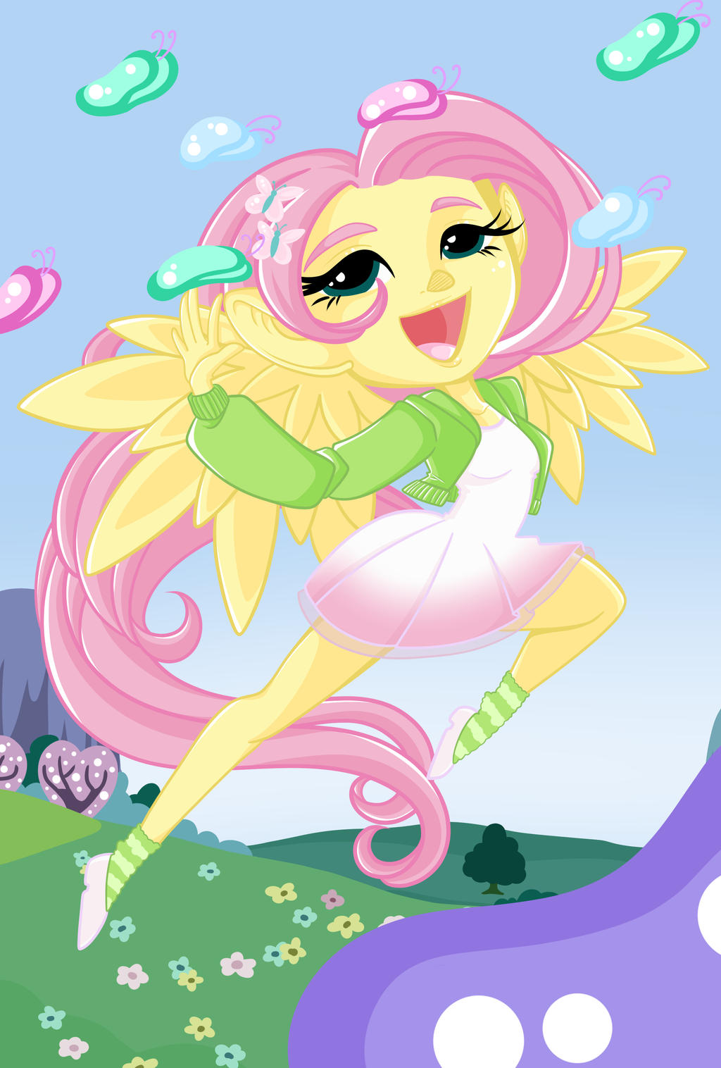 MLP:FiM: Fluttershy by monsterslayerbunny on DeviantArt