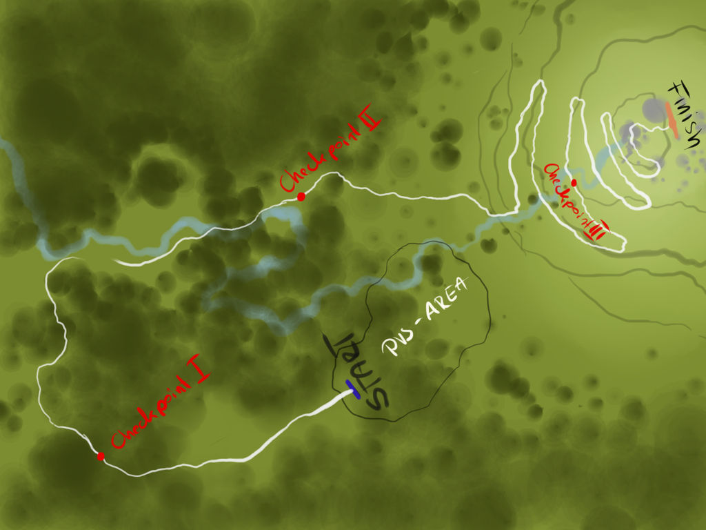 Planina Vlasic Map by JKoenegge