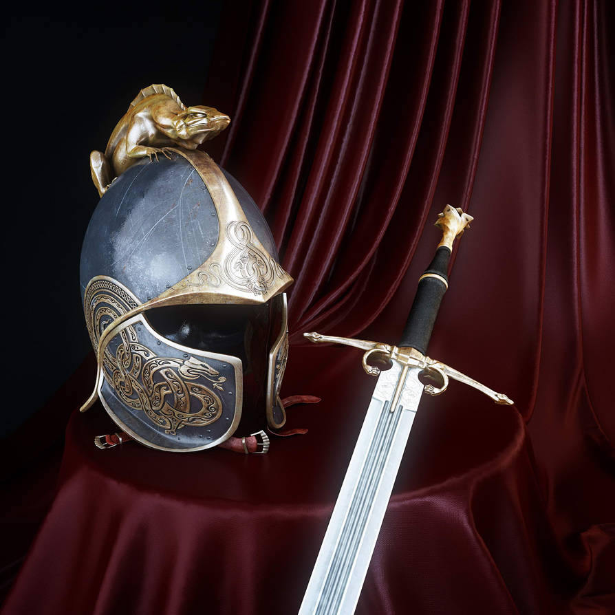 Dragon's Helm of Dor Lomin and Dragon's Sword 2