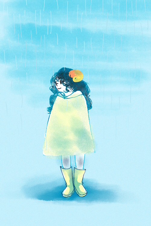 Raining