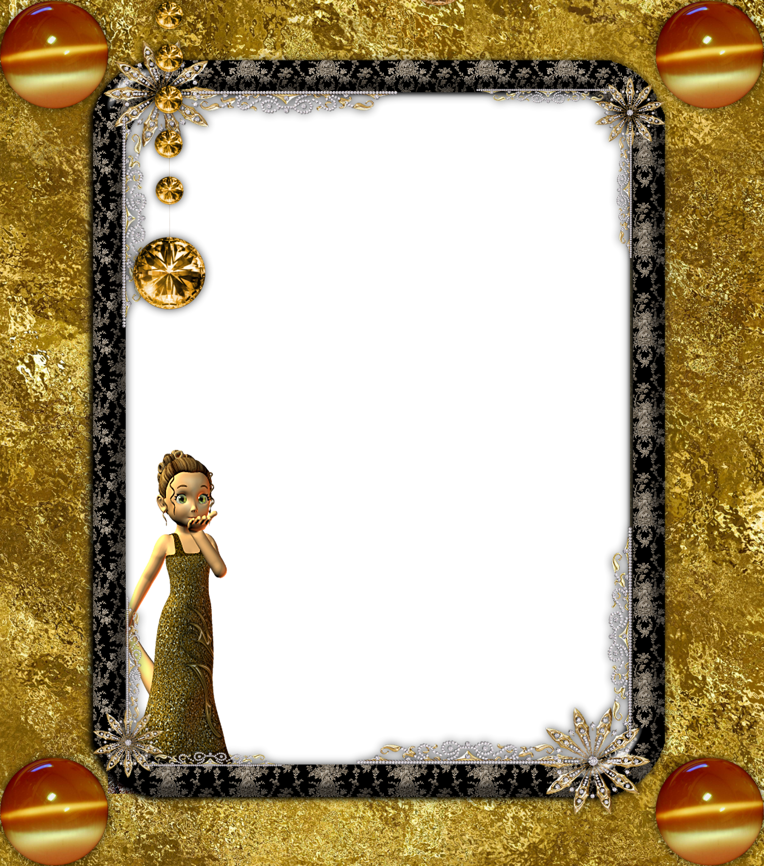 Golden Royal Frame