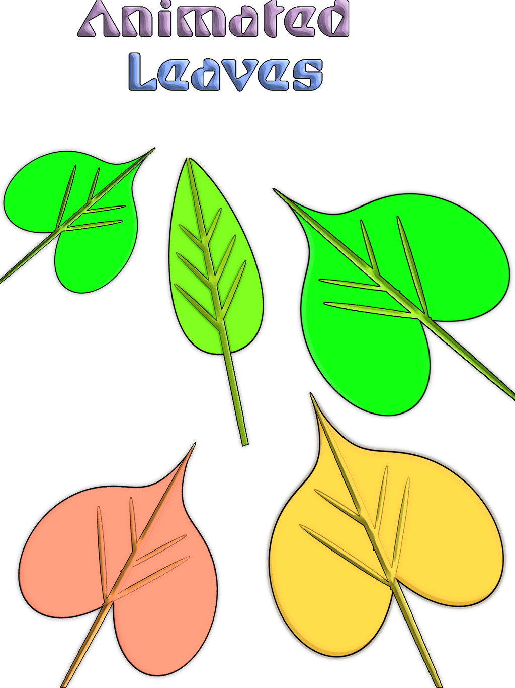 Leaf Notepad Animation Png Animated Leaves by Gautam by GautamDas1992 on DeviantArt