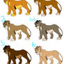 Lion Adoptables 6 CLOSED