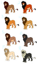 Lion Adoptables 7 CLOSED