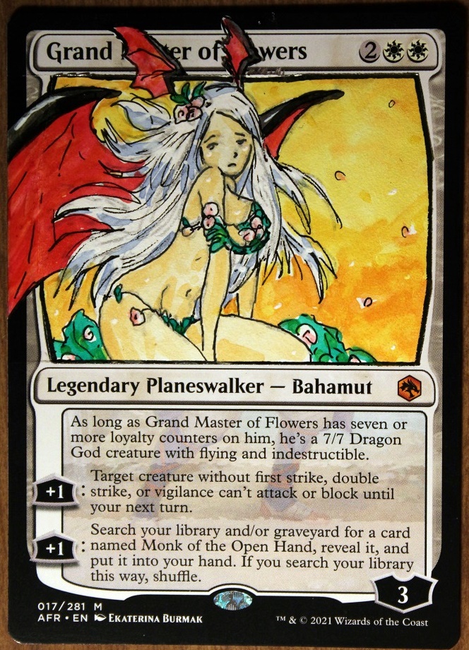 Grand Master of Flowers Bahamut by MagicFantasyAlters on DeviantArt