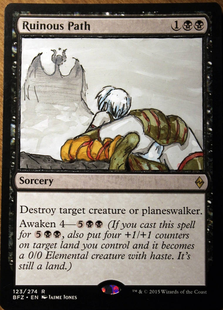 Ruinous Path Nahiri Bolas by MagicFantasyAlters on DeviantArt