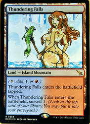 Thundering Falls Cavewoman