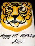 tiger cake by sadiecake