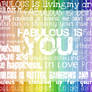 FABULOUS is...