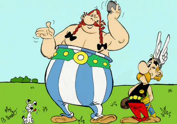 Asterix and Obelix + Dogmatix