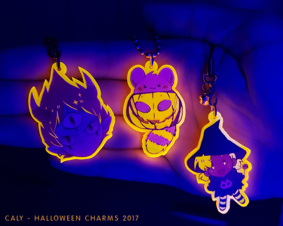 Halloween charms