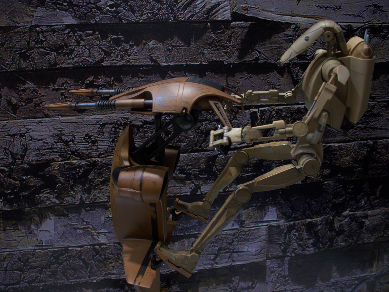 Sideshow Infantry Battle Droids And STAP 1/6 F. 1