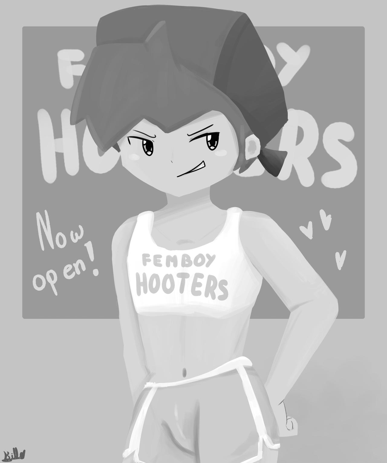 Femboy Hooters by Elpatodivino on DeviantArt