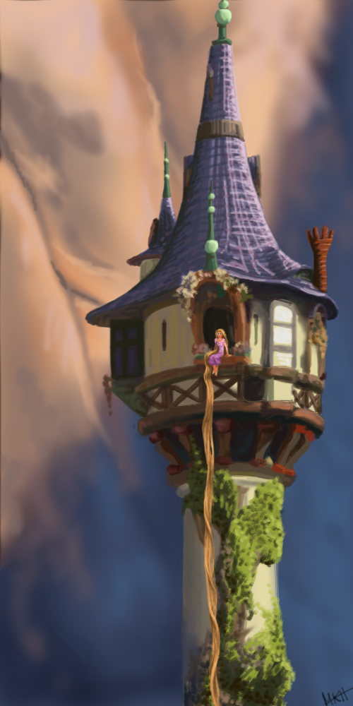Rapunzel stylin tower sales