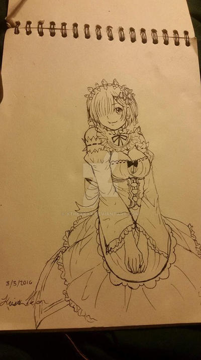 Deviantart Re Note Rem Re zero by XtheXKXX on DeviantArt